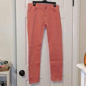 7 For All Mankind low rise raw hem jeans size 30